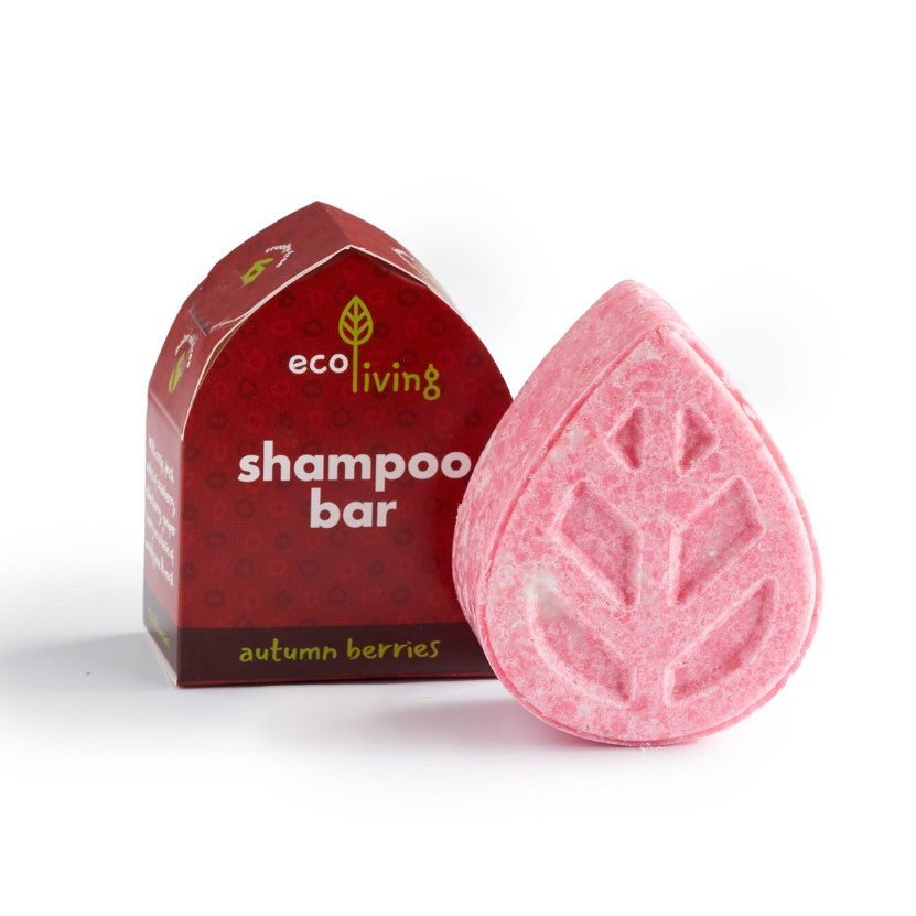 Eco Living Solid Shampoo Autumn Berries - Plastic Free Vegan Shampoo Bars