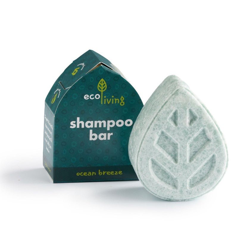 Eco Living Solid Shampoo Ocean Breeze Berries - Plastic Free Vegan Shampoo Bars