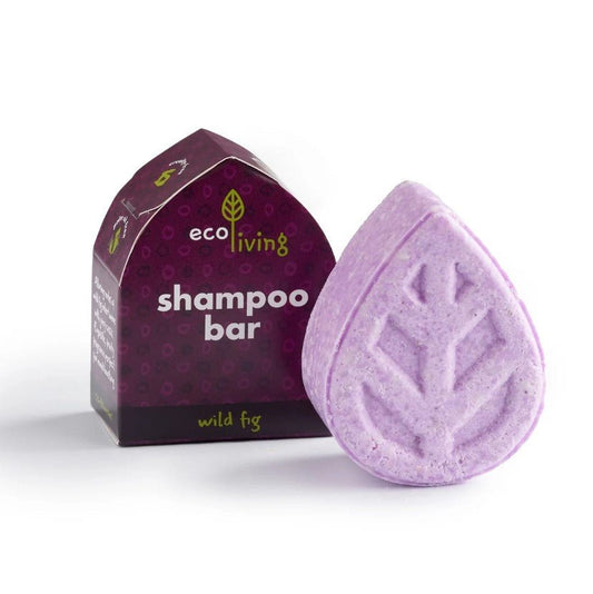 Eco Living Solid Shampoo Wild Fig Berries - Plastic Free Vegan Shampoo Bars