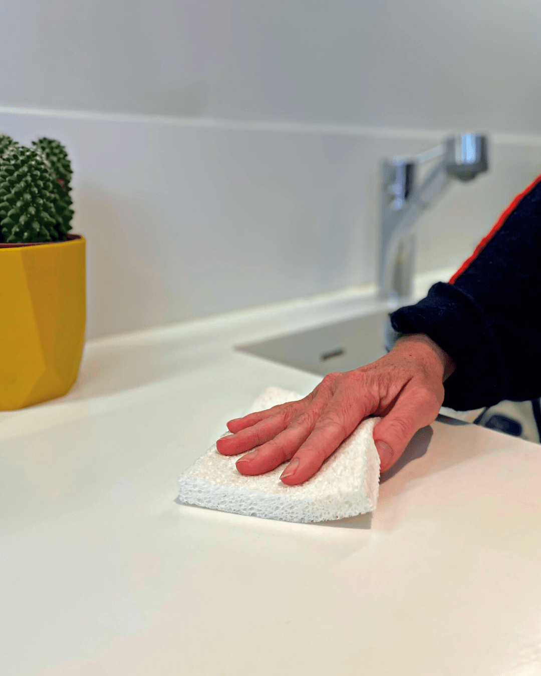 Eco Pop-Up Sponges 2-Pack | Plastic-Free Cellulose Sponges Made in UK