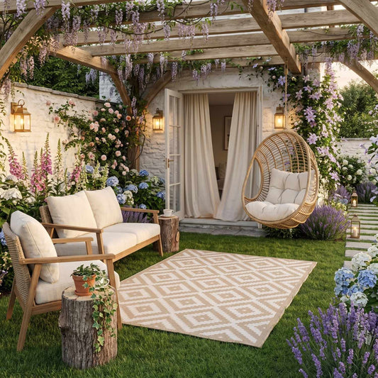 Ecology Outdoor Rug Beige | 100b