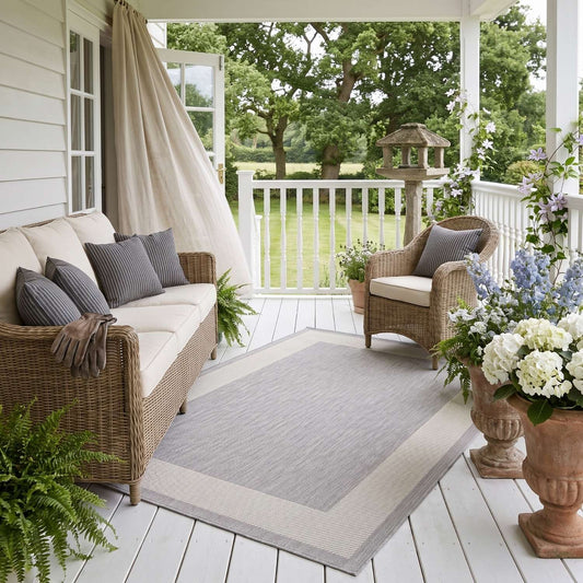 Ecology Outdoor Rug Grey | 200g