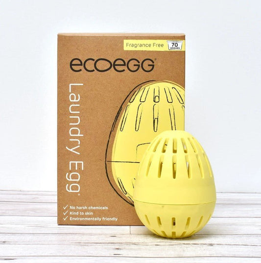 ECOEGG Laundry Egg Washing Detergent - Plastic Free Eco Washing Egg, 70 Washes