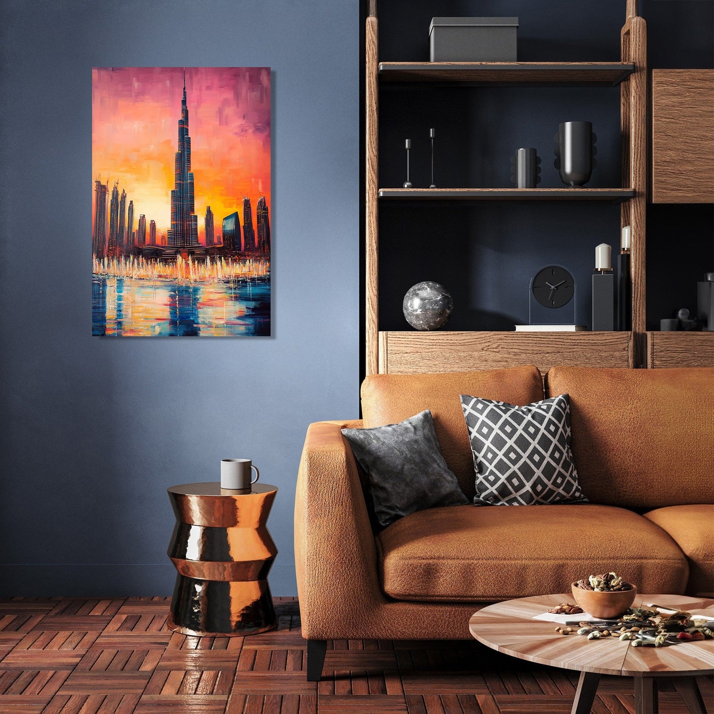 Burj Khalifa Sunrise Canvas