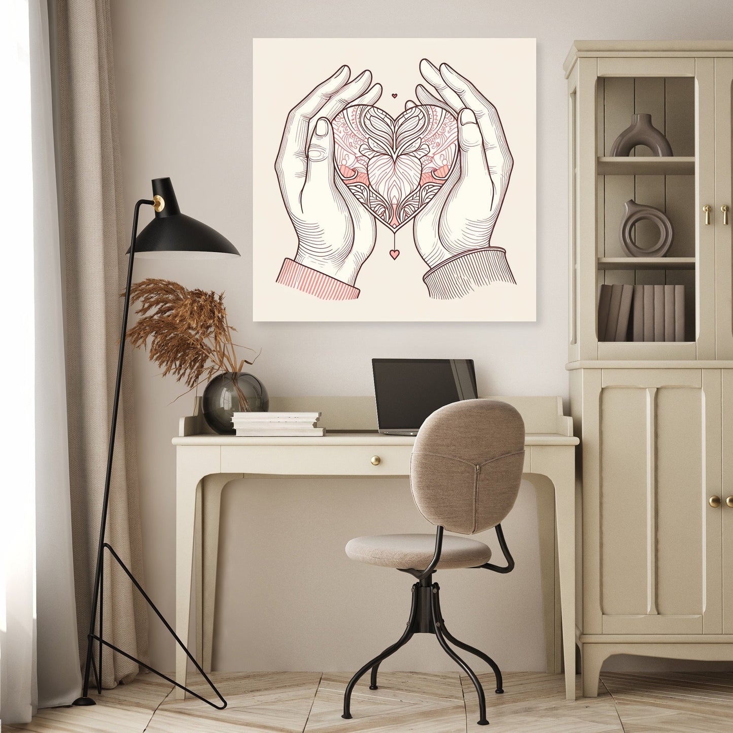 Heartfelt Embrace Canvas