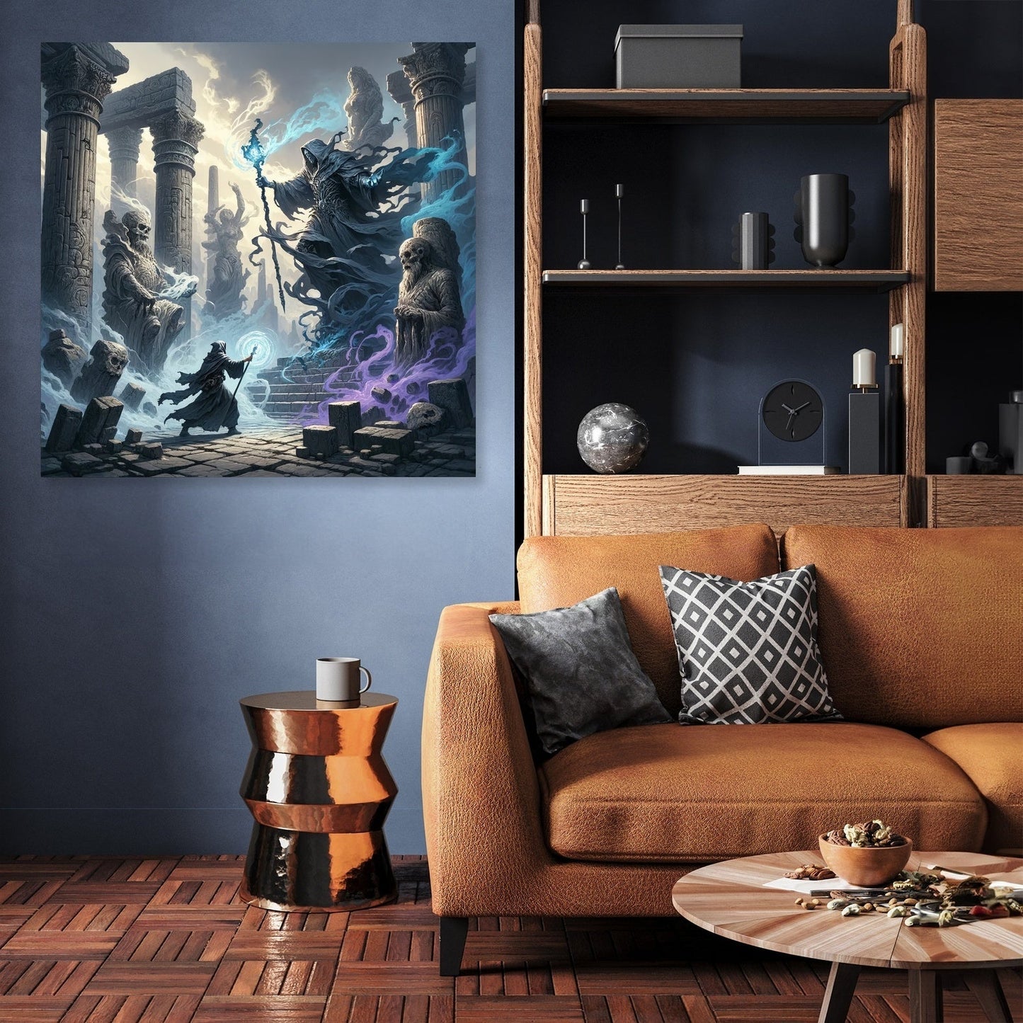 Ruins Duel Canvas