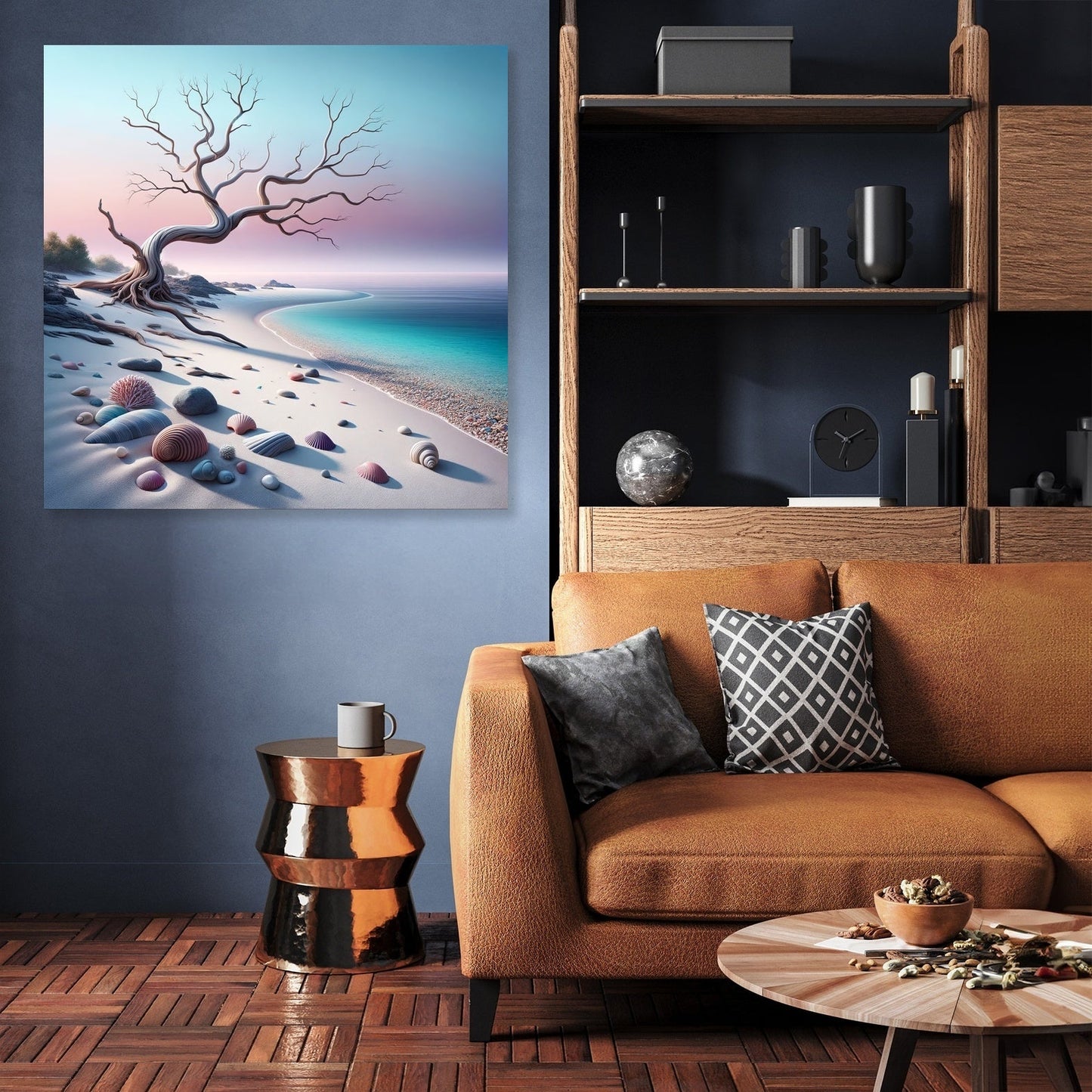 Serene Shoreline Canvas