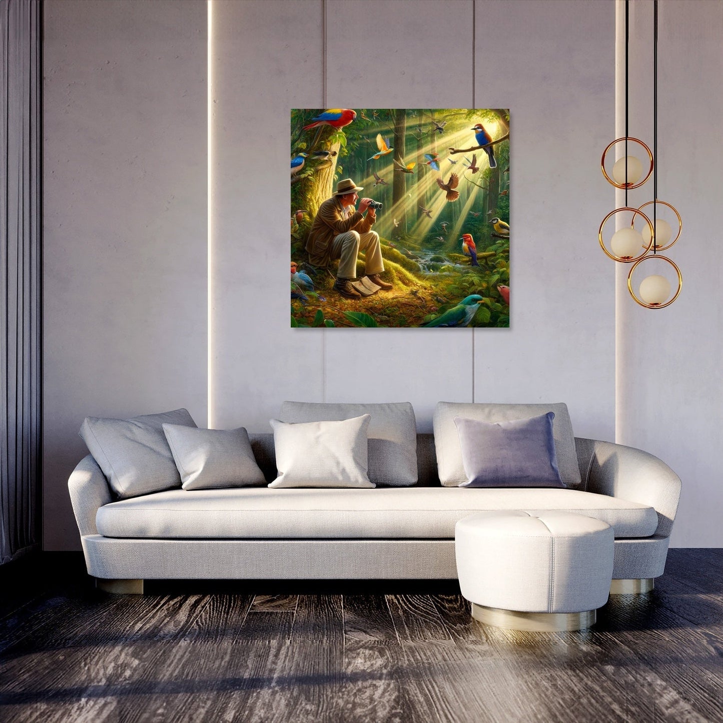 Forest Observer Canvas