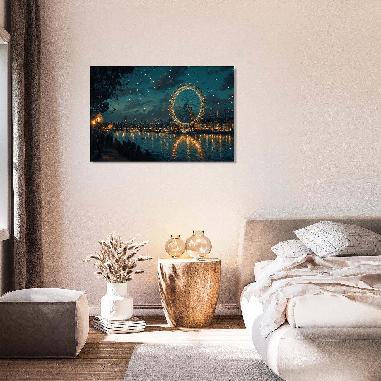 London Nightlight Canvas
