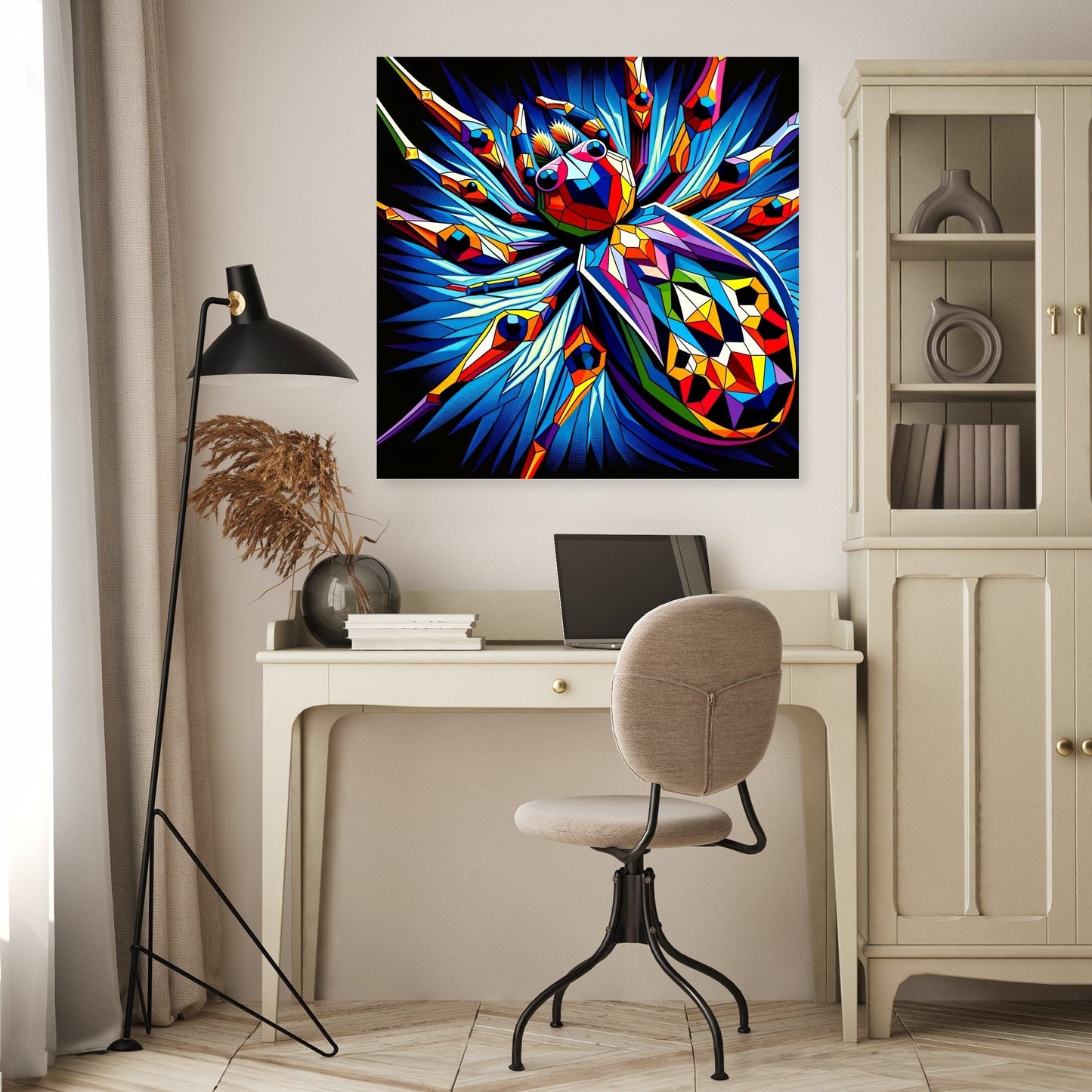 Cubist Courtship Canvas