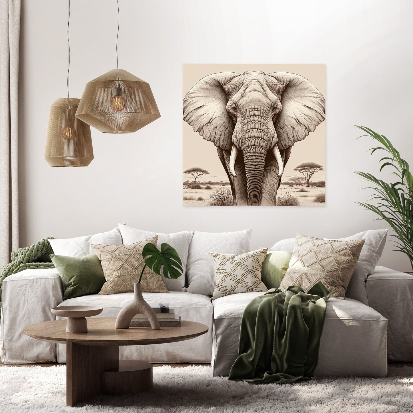 Savannah Sovereign Portrait Canvas