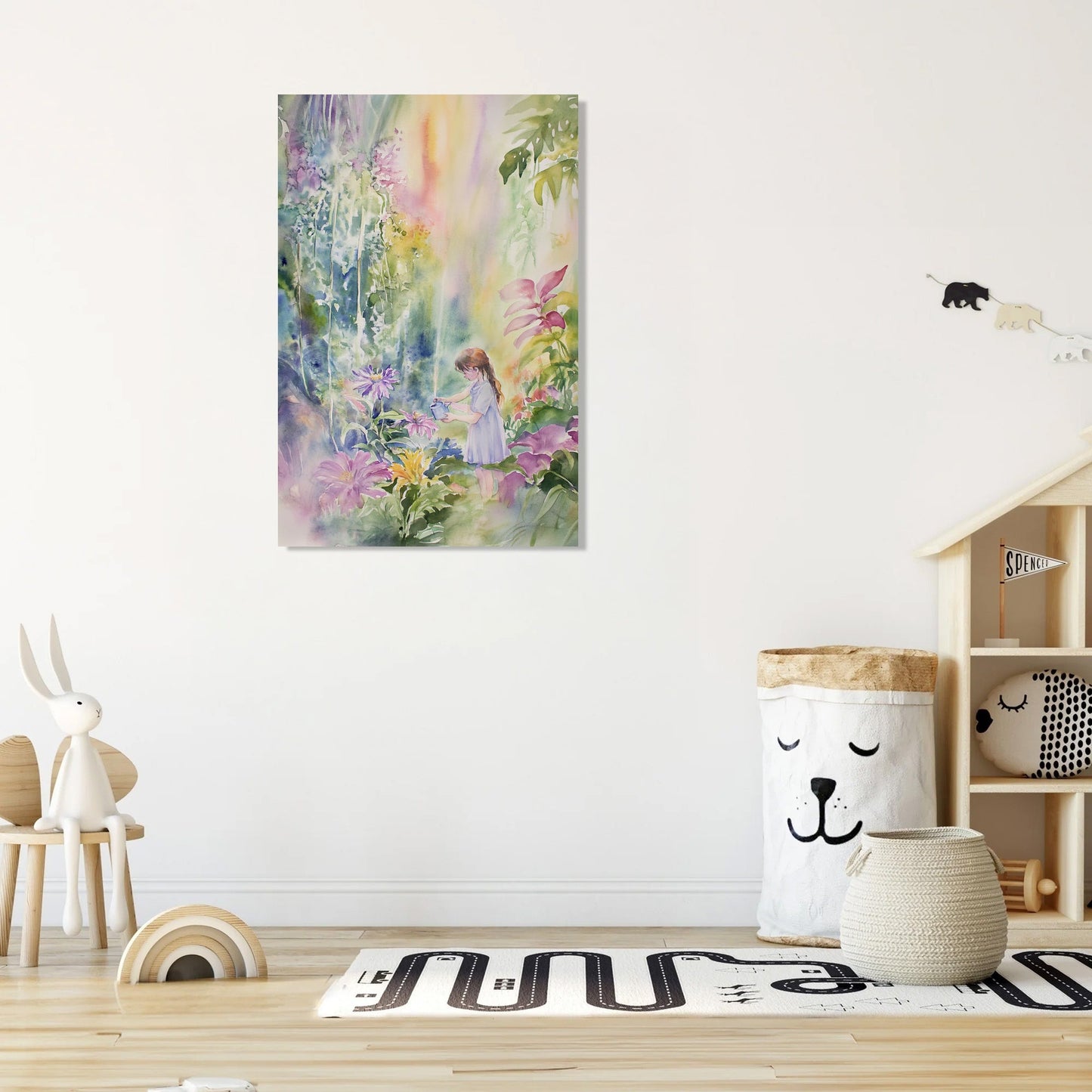 Enchanted Gardener Canvas