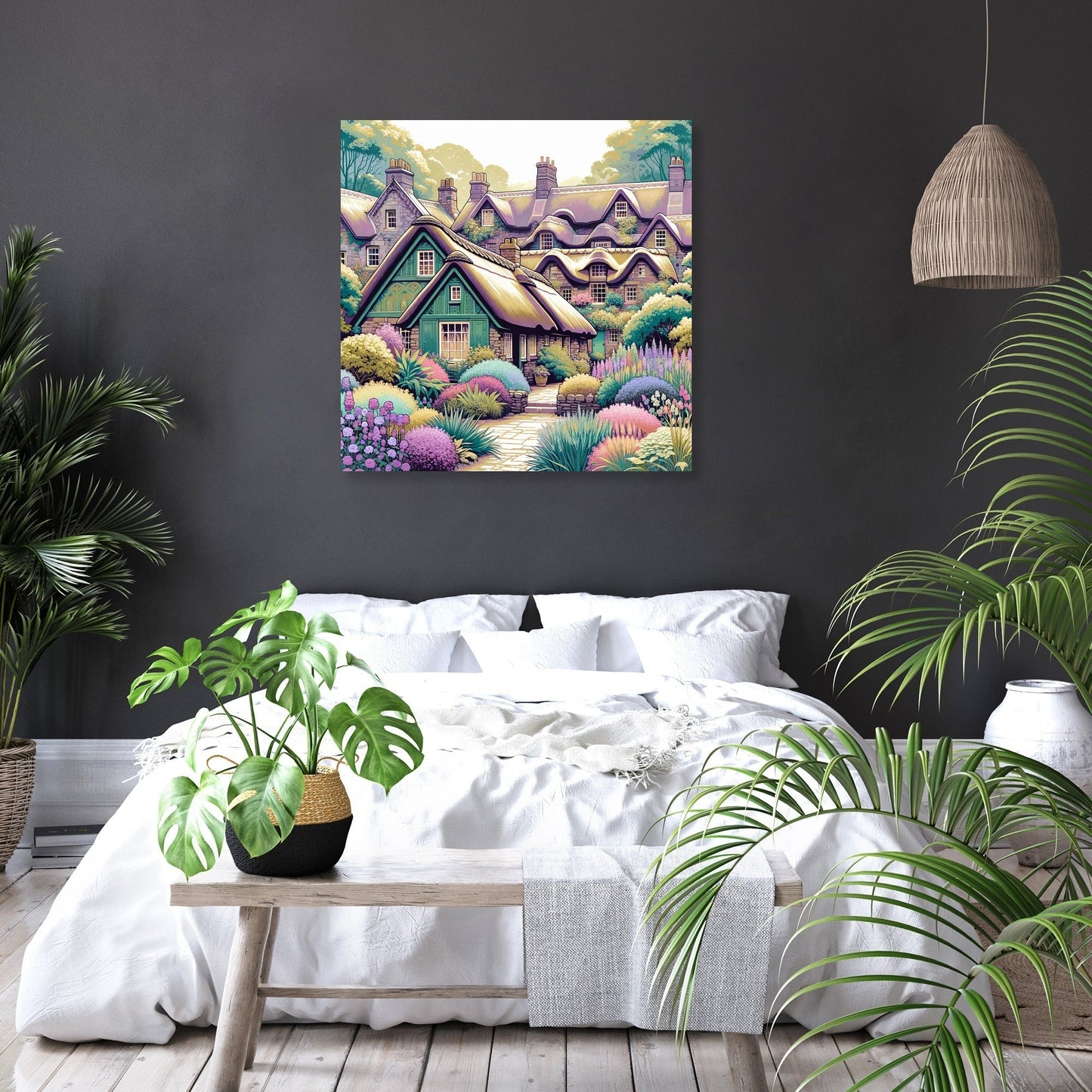 Cardiff St Fagans Historic Beauty Canvas