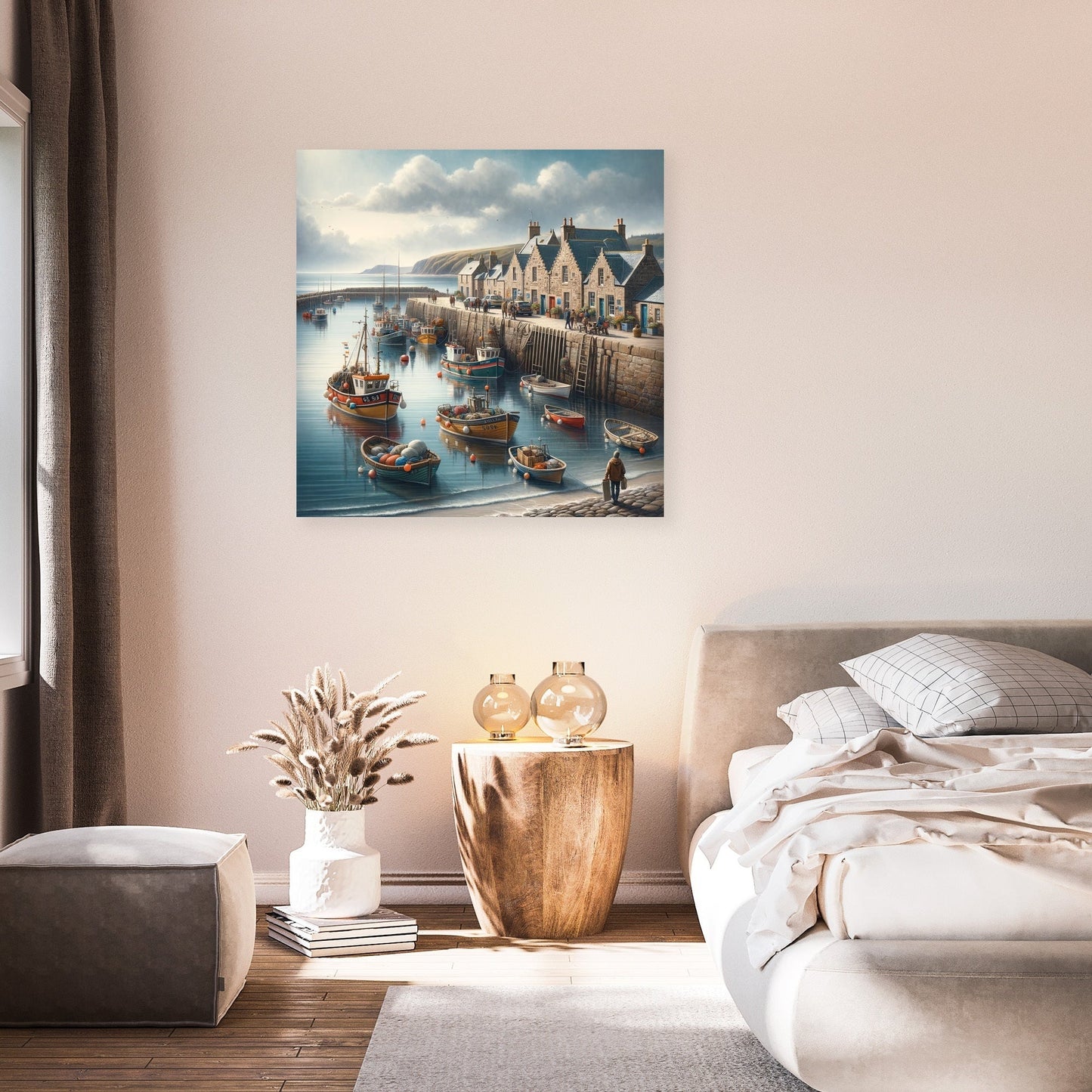 Stonehaven Old Pier Canvas