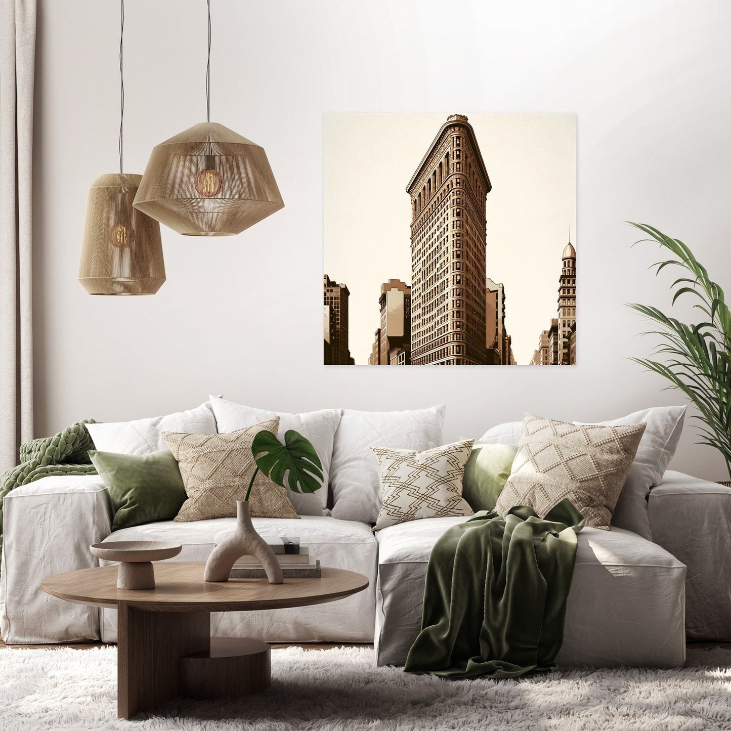 Flatiron Facade Canvas