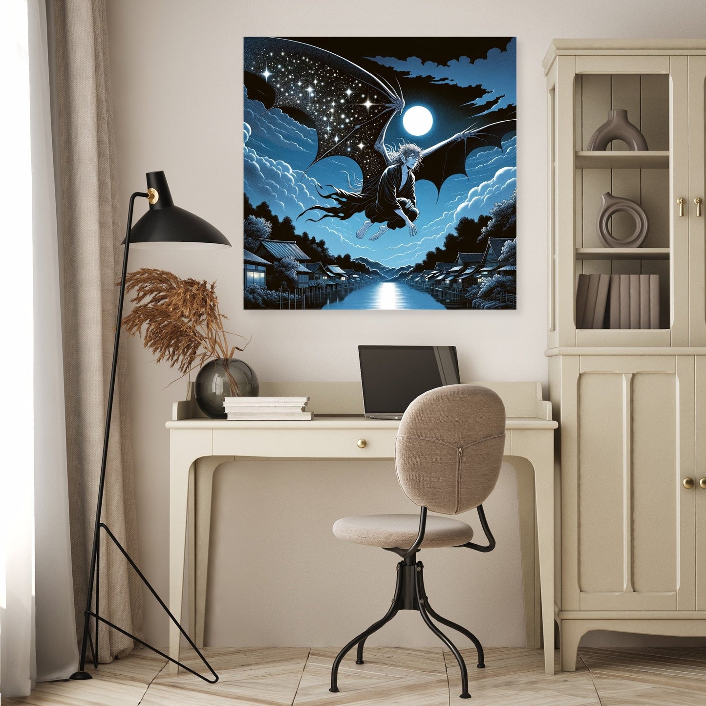 Nocturnal Grace Canvas