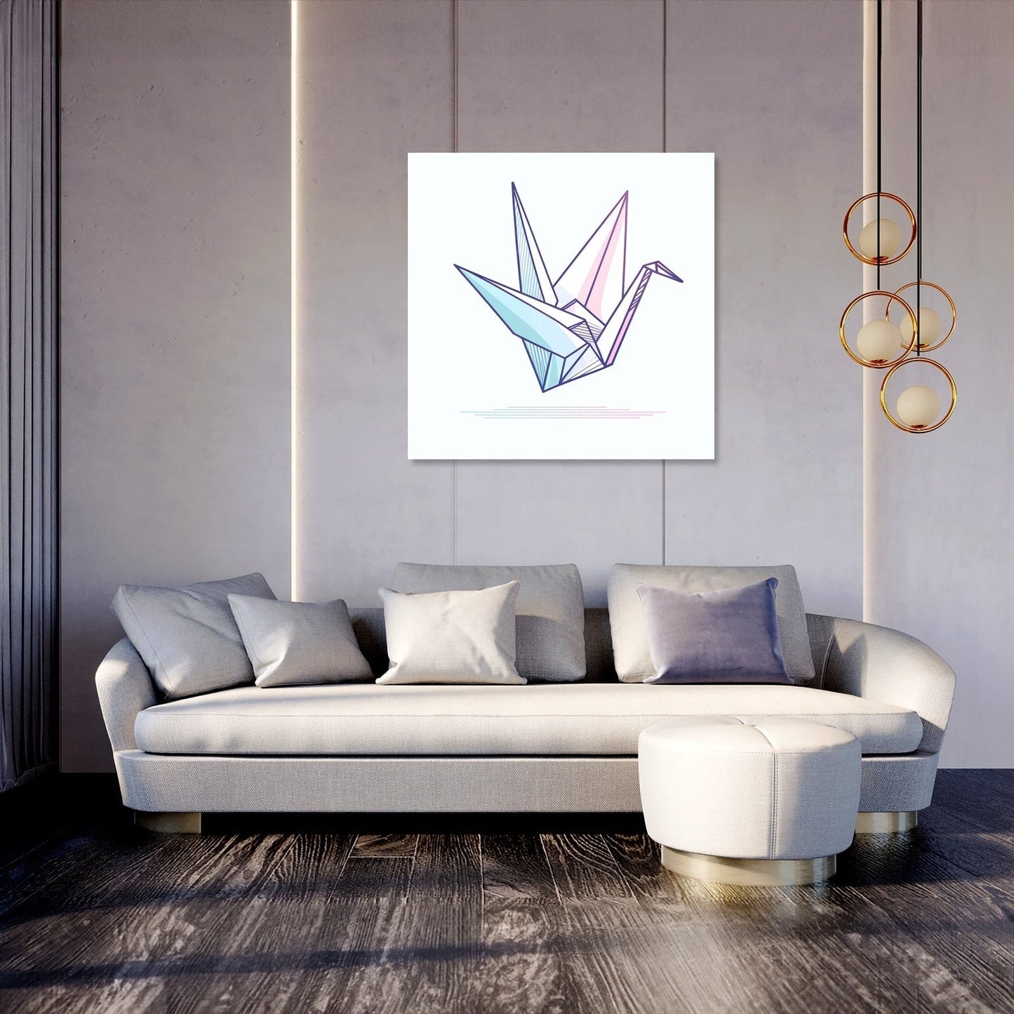 Flight of Elegance Canvas