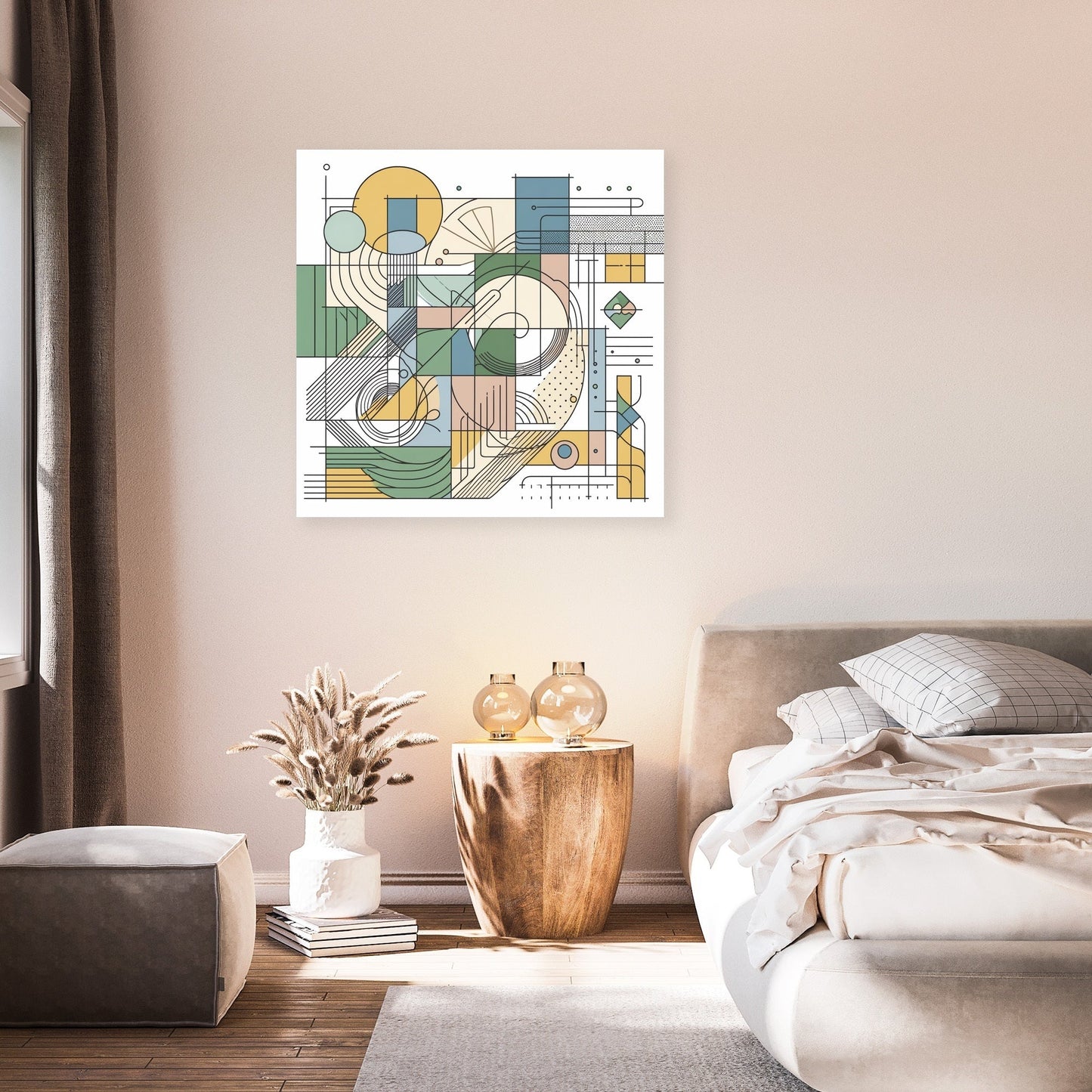 Harmonious Shapes Canvas