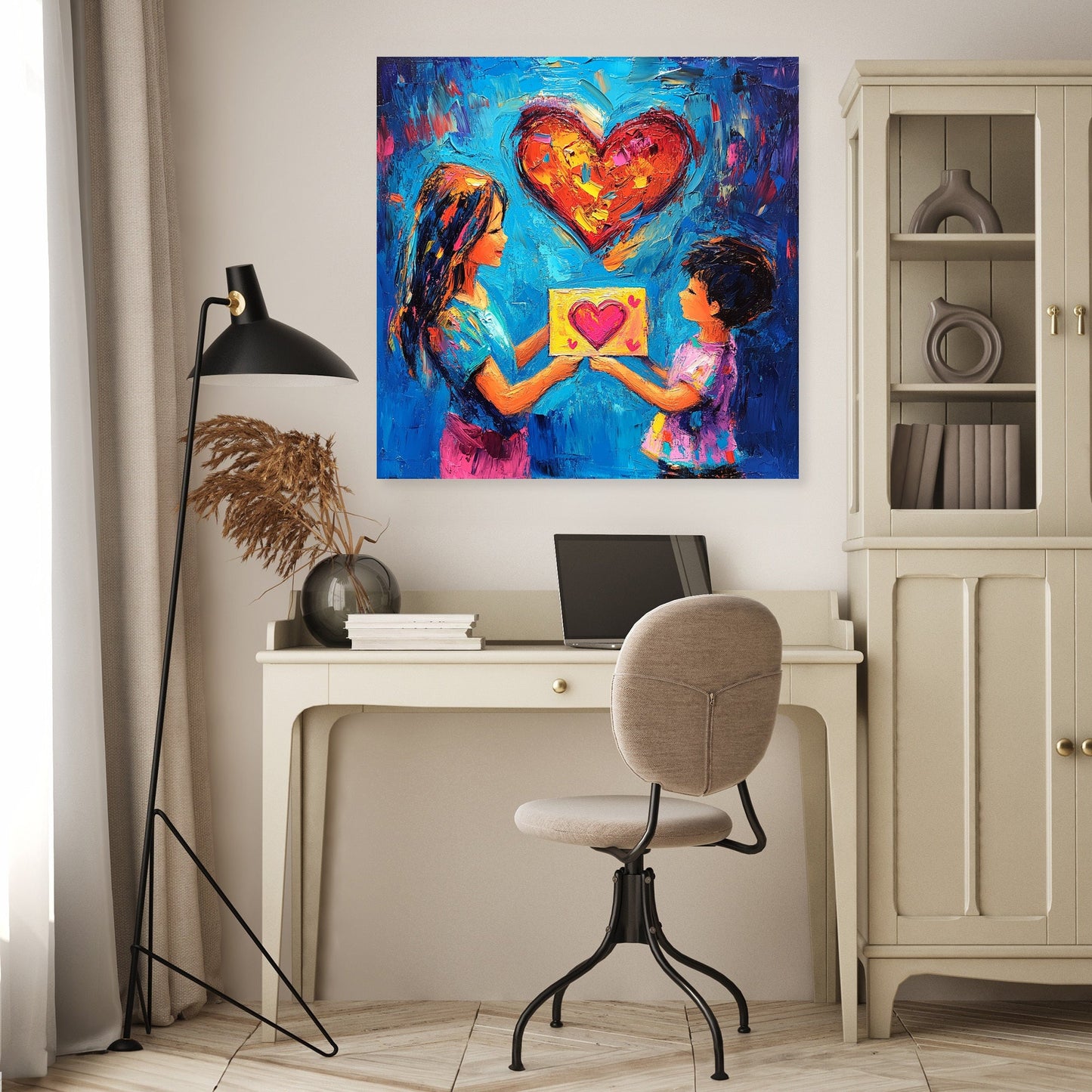 Heartfelt Greeting Canvas