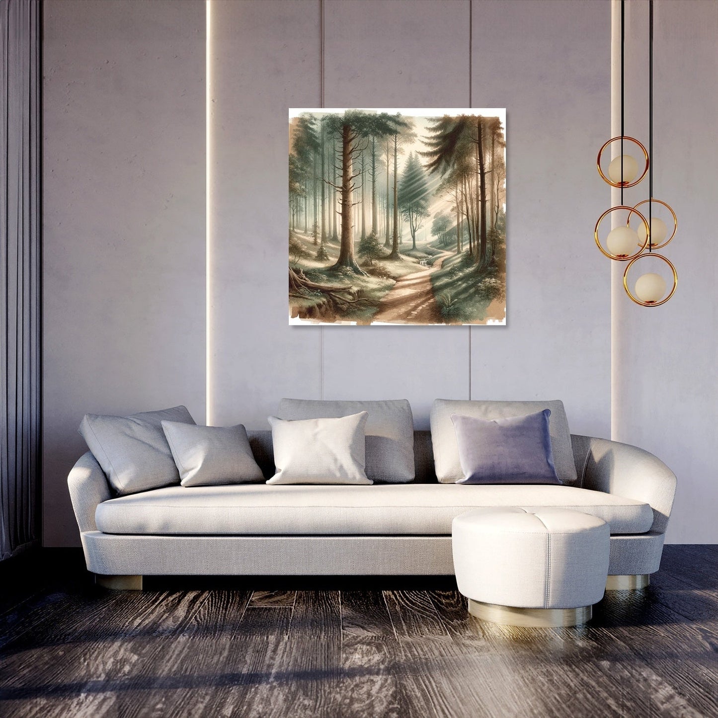 Woodland Tranquility Canvas