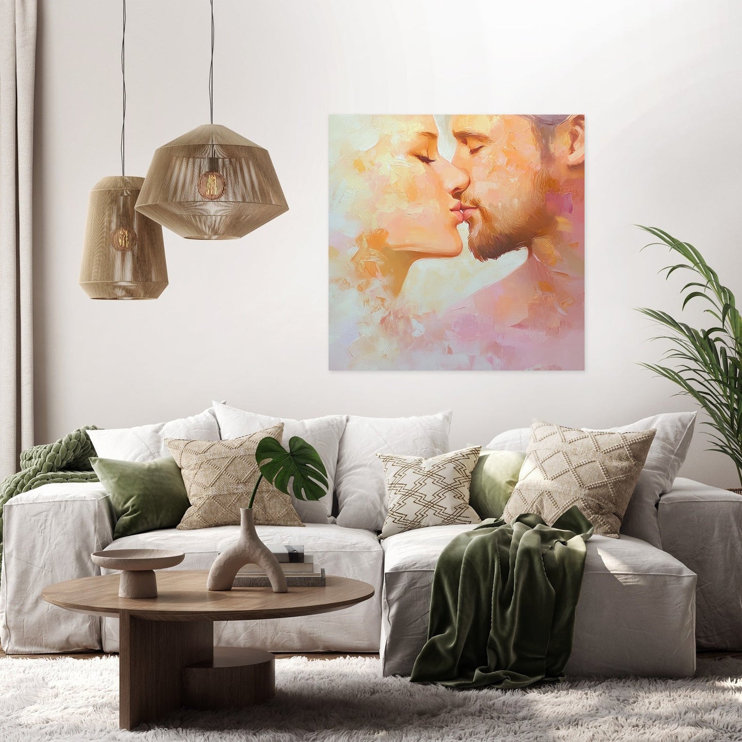Kiss Intimacy Canvas