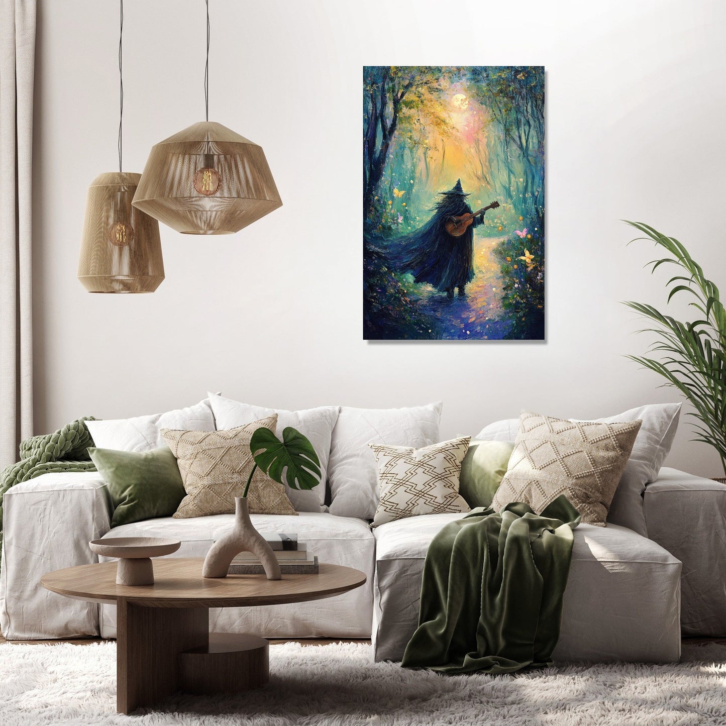 Enchanted Bard's Reverie Canvas