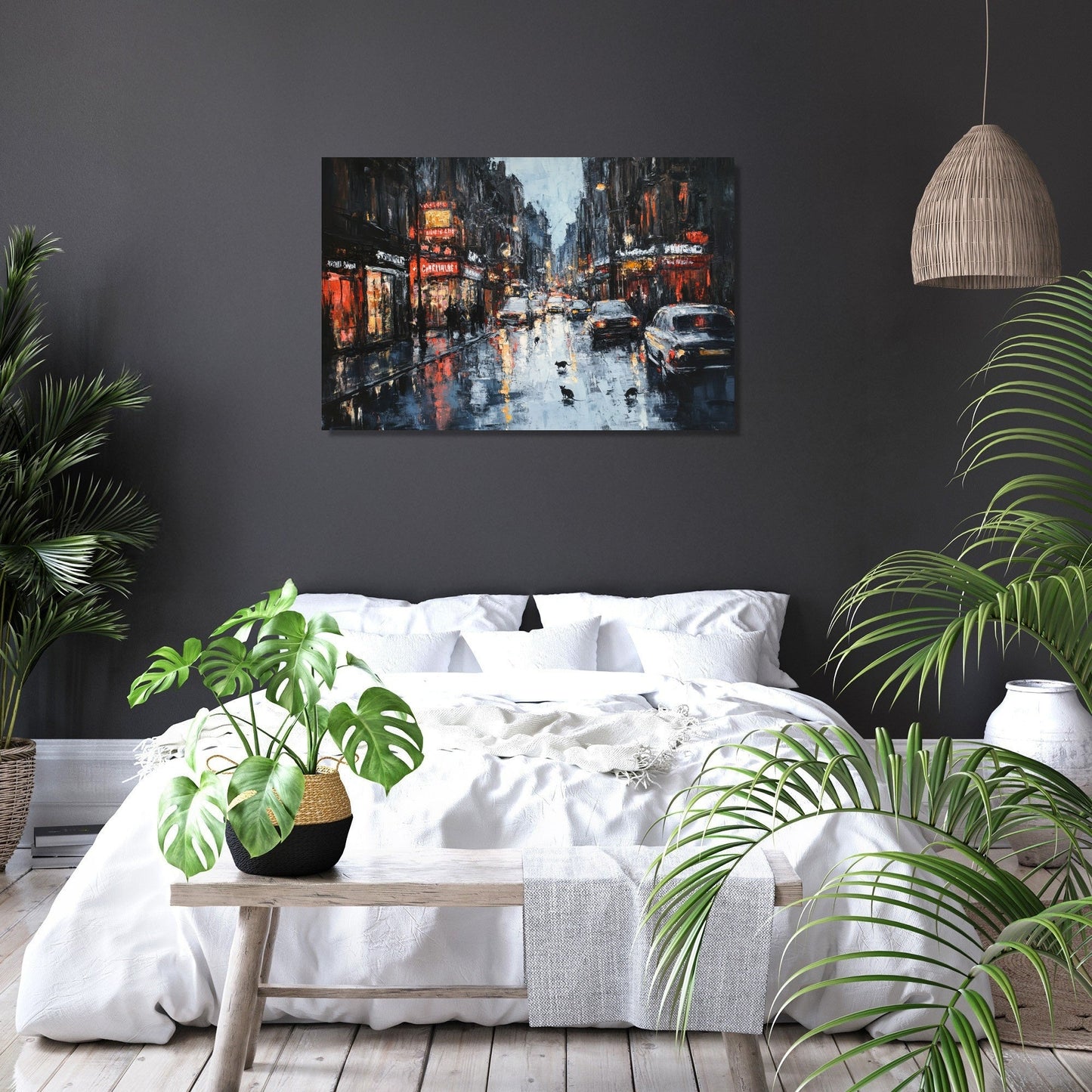 Urban Rat Race Canvas