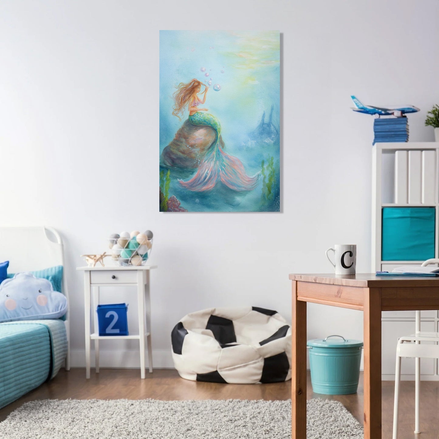Mermaid's Hair Canvas