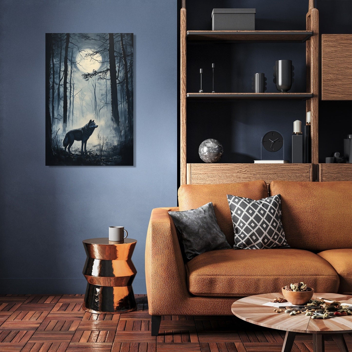 Lunar Serenade Canvas