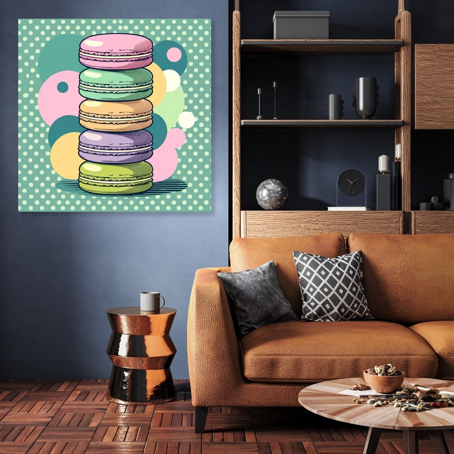 Sweet Macarons Canvas