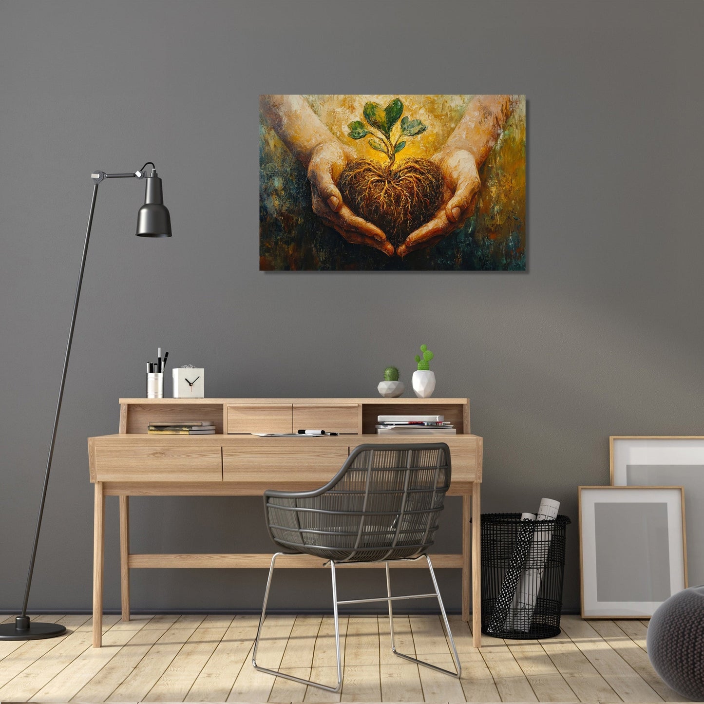 Heart of Growth Canvas