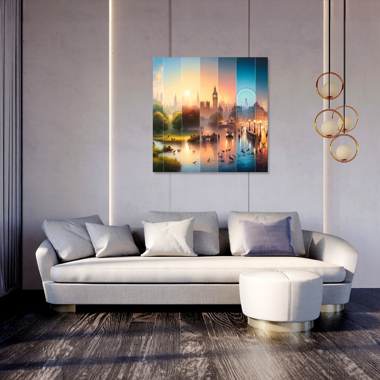 Destinations London Canvas