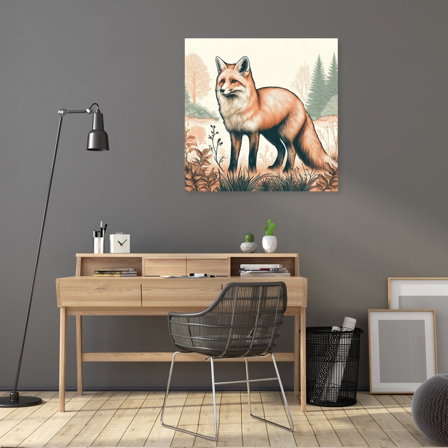 Forest Fox Canvas