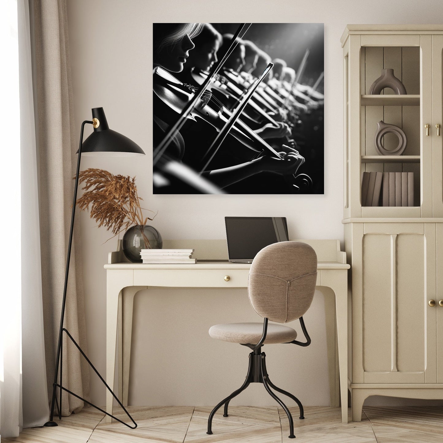 Harmony in Strings Canvas