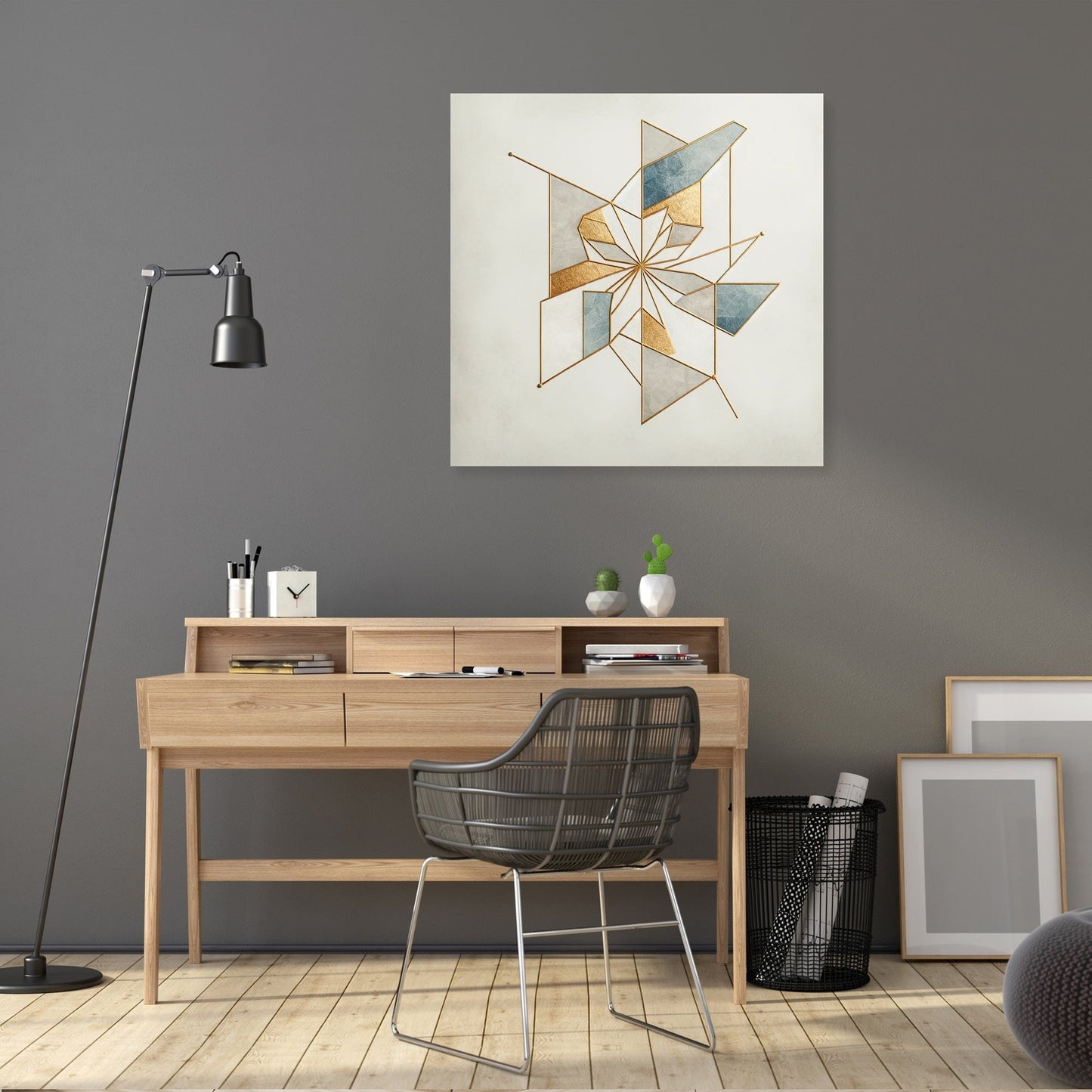 Kintsugi Blossom Canvas