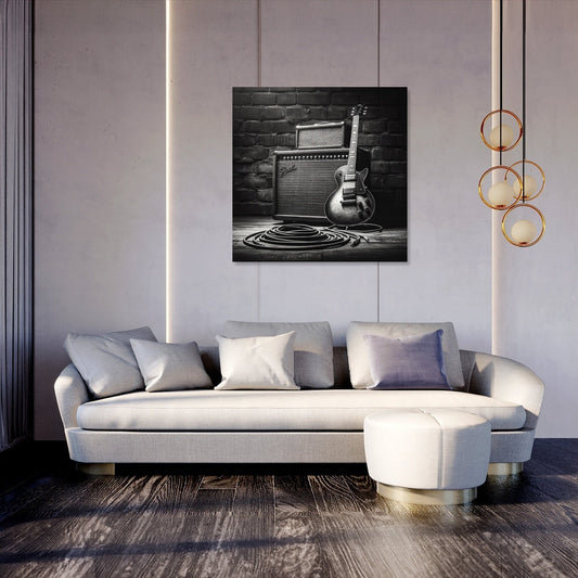 Electric Echoes Canvas