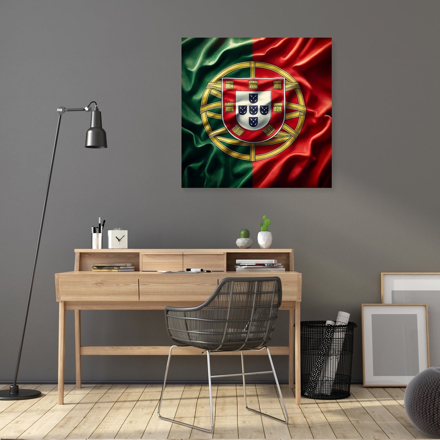 Portugal Flag Canvas