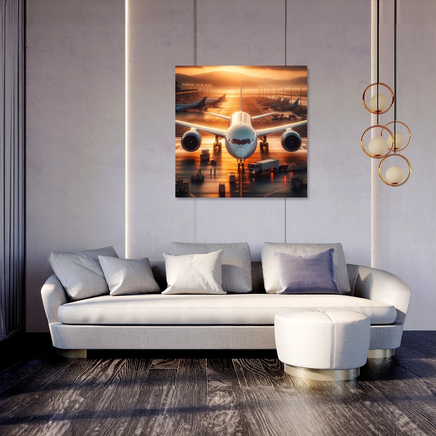 Sunrise Flight Beginnings Canvas