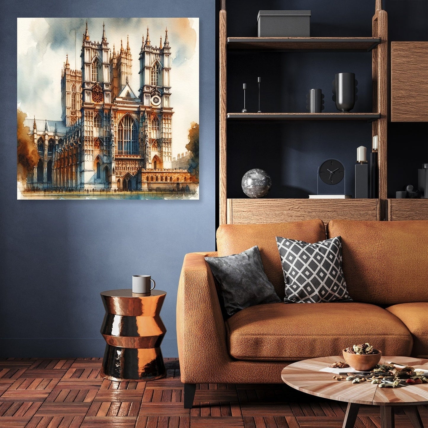 London Westminster Abbey Warmth Canvas