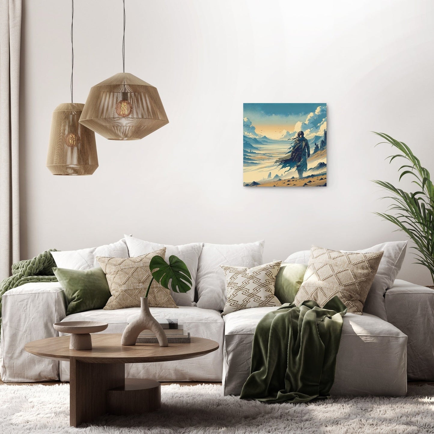 Wasteland Wanderer Canvas