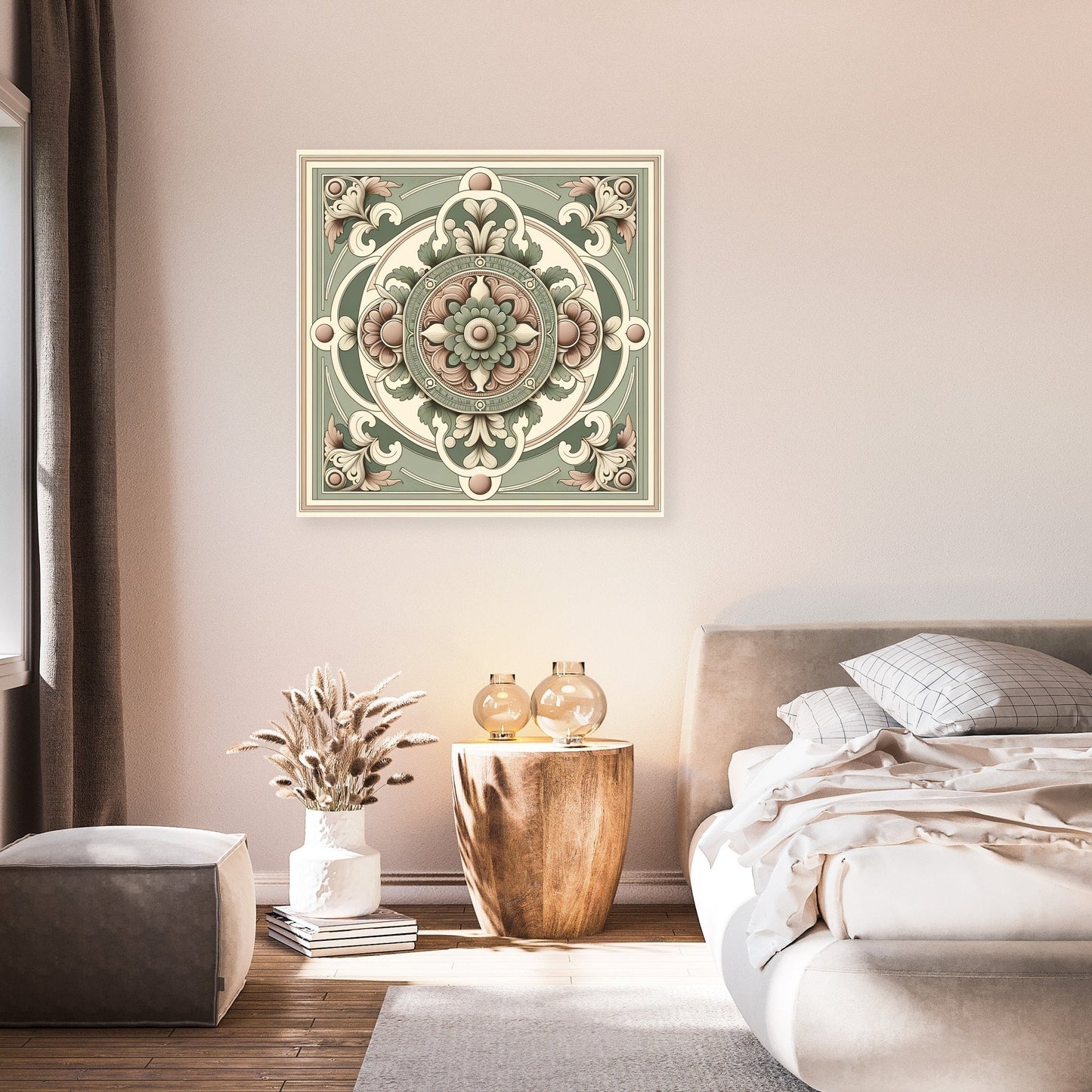 Classical Medallion Canvas