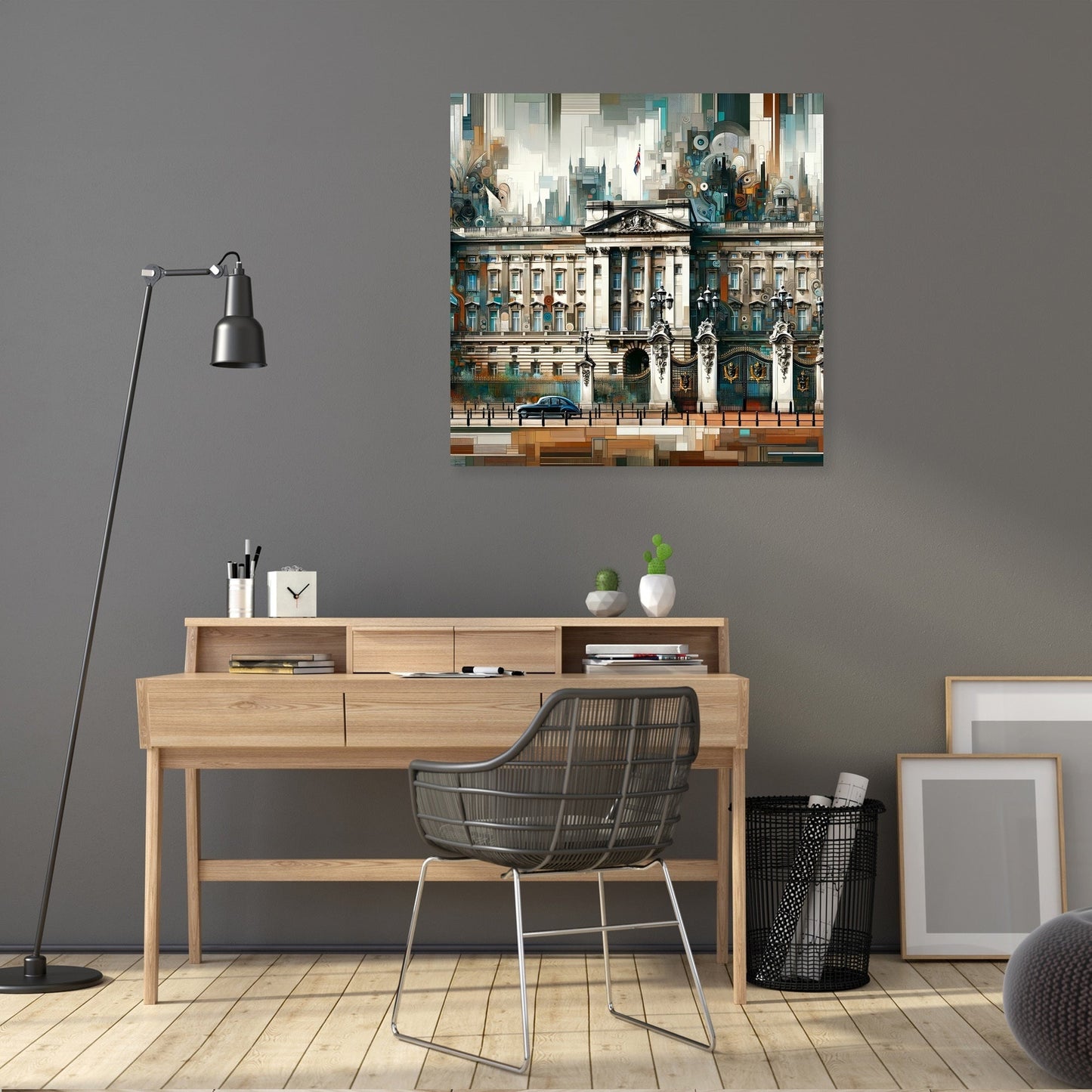 London Royal Abstract Canvas