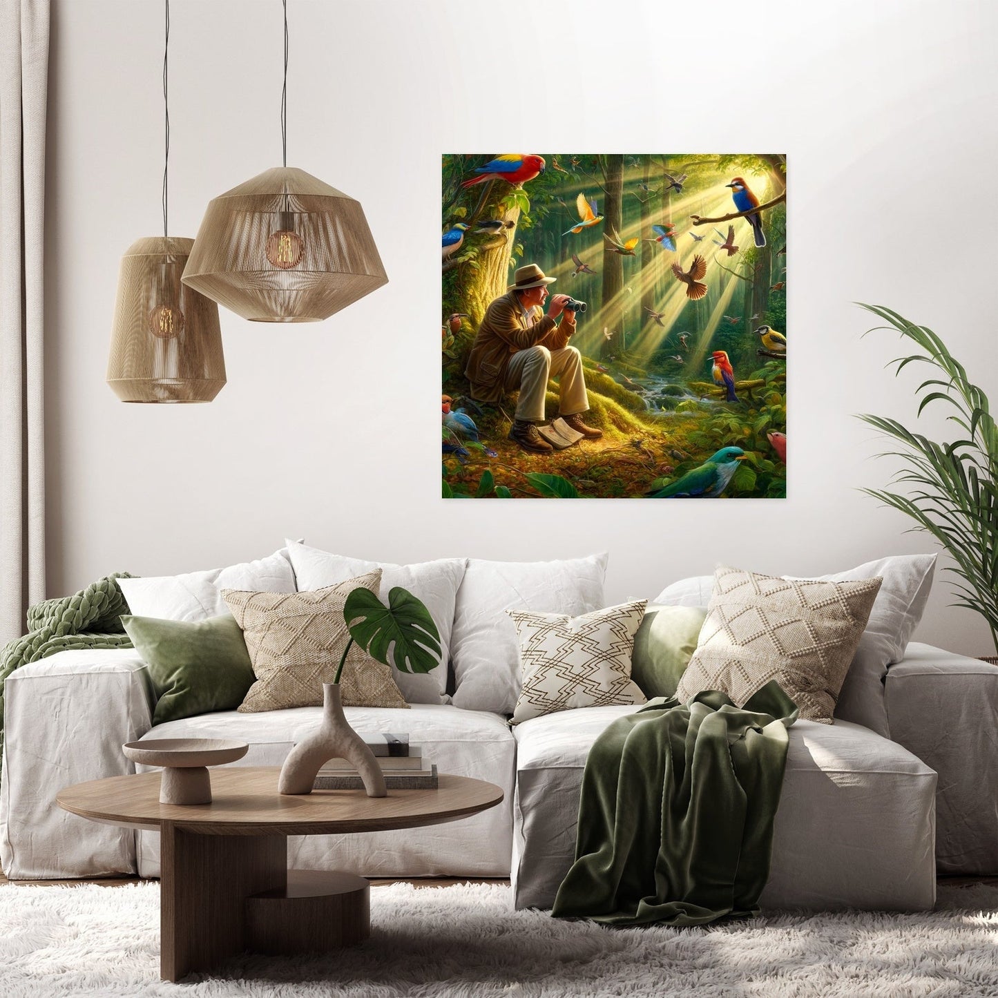 Forest Observer Canvas
