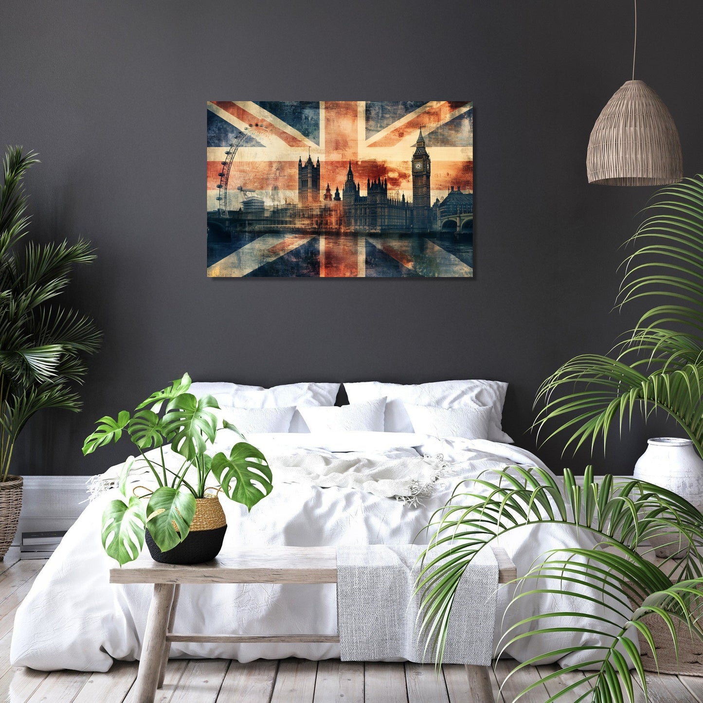 London Skyline Union Canvas