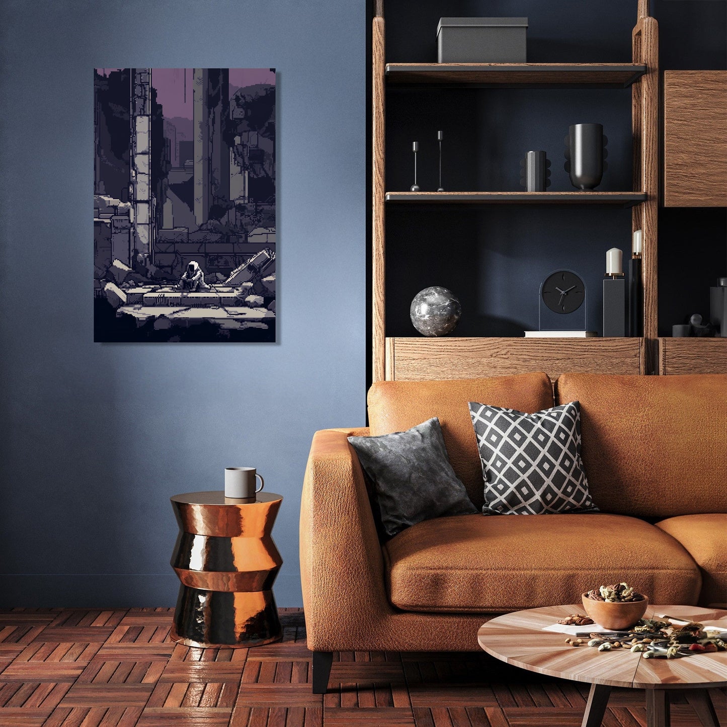 Despair in Ruin Canvas