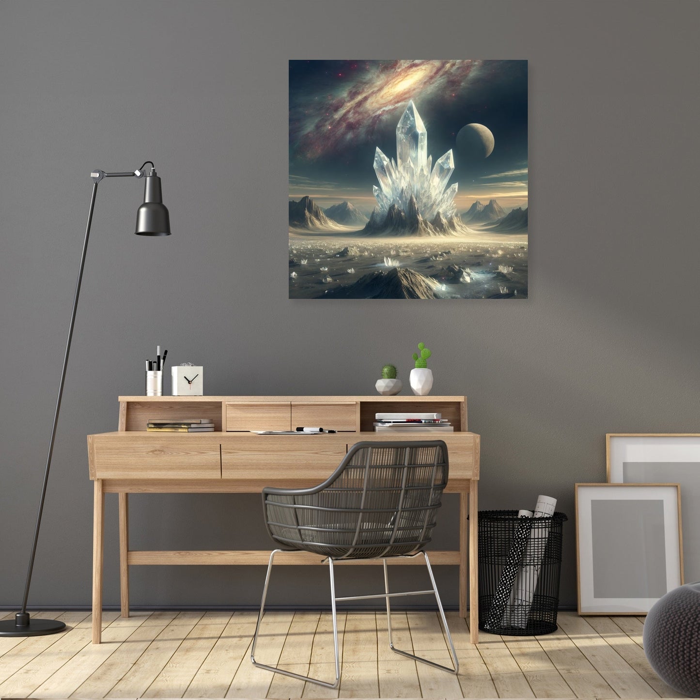 Crystalline Heights Canvas