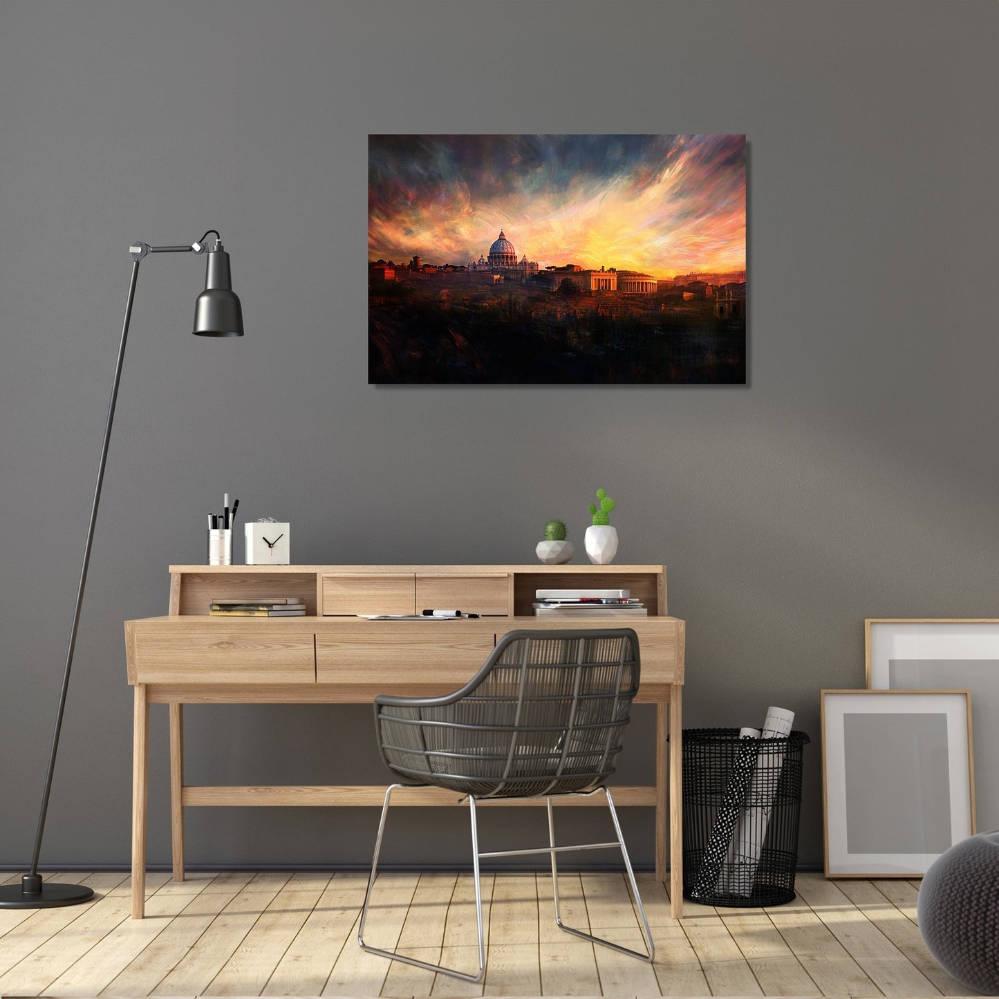 Vatican Sunrise Canvas