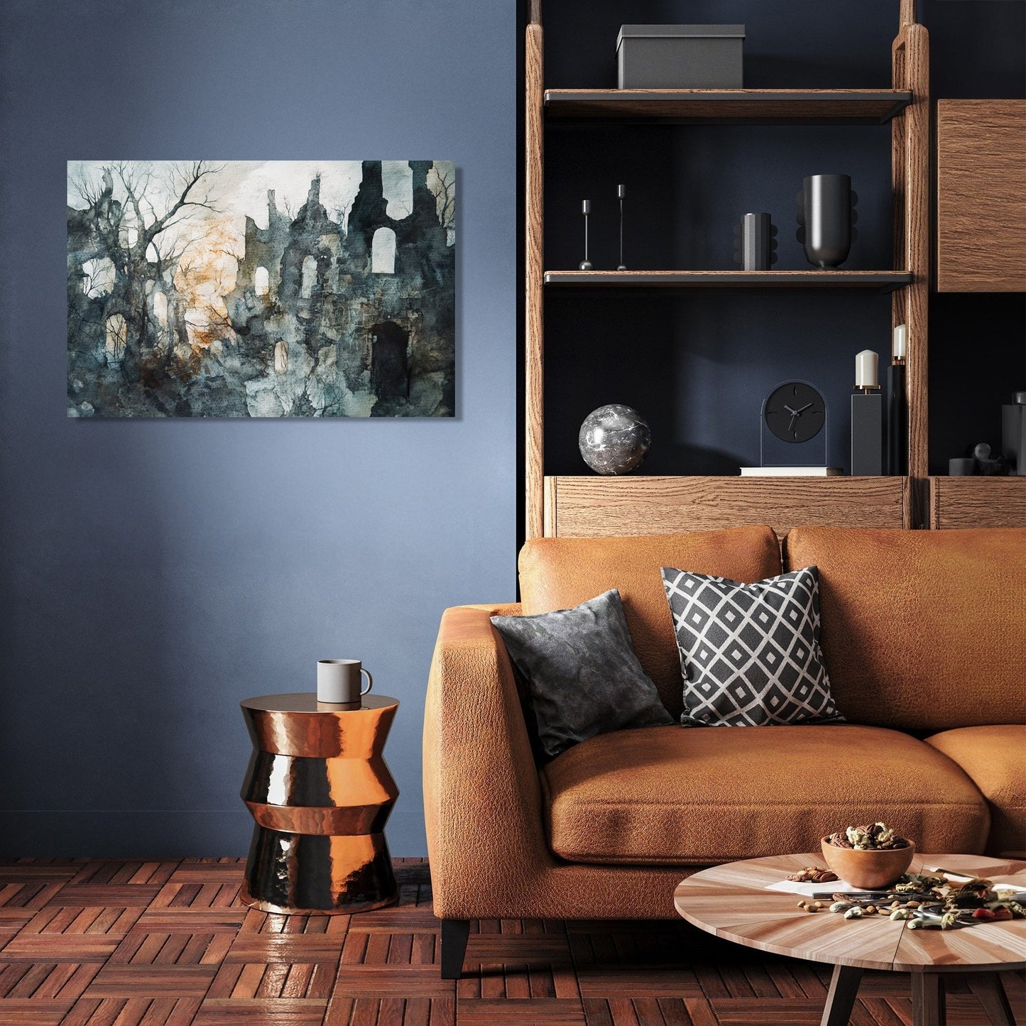 Fragmented Chaos Canvas