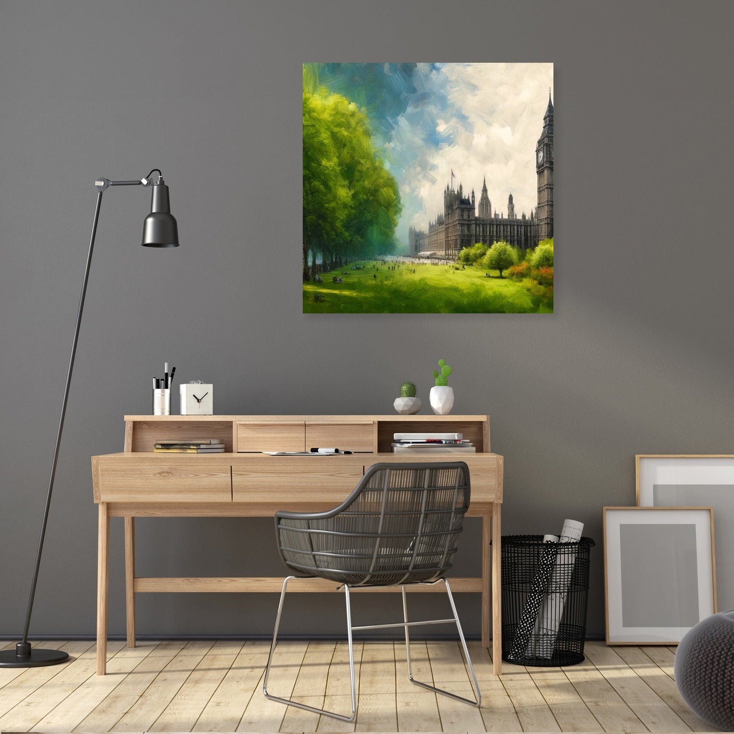 London Serene Transition Canvas