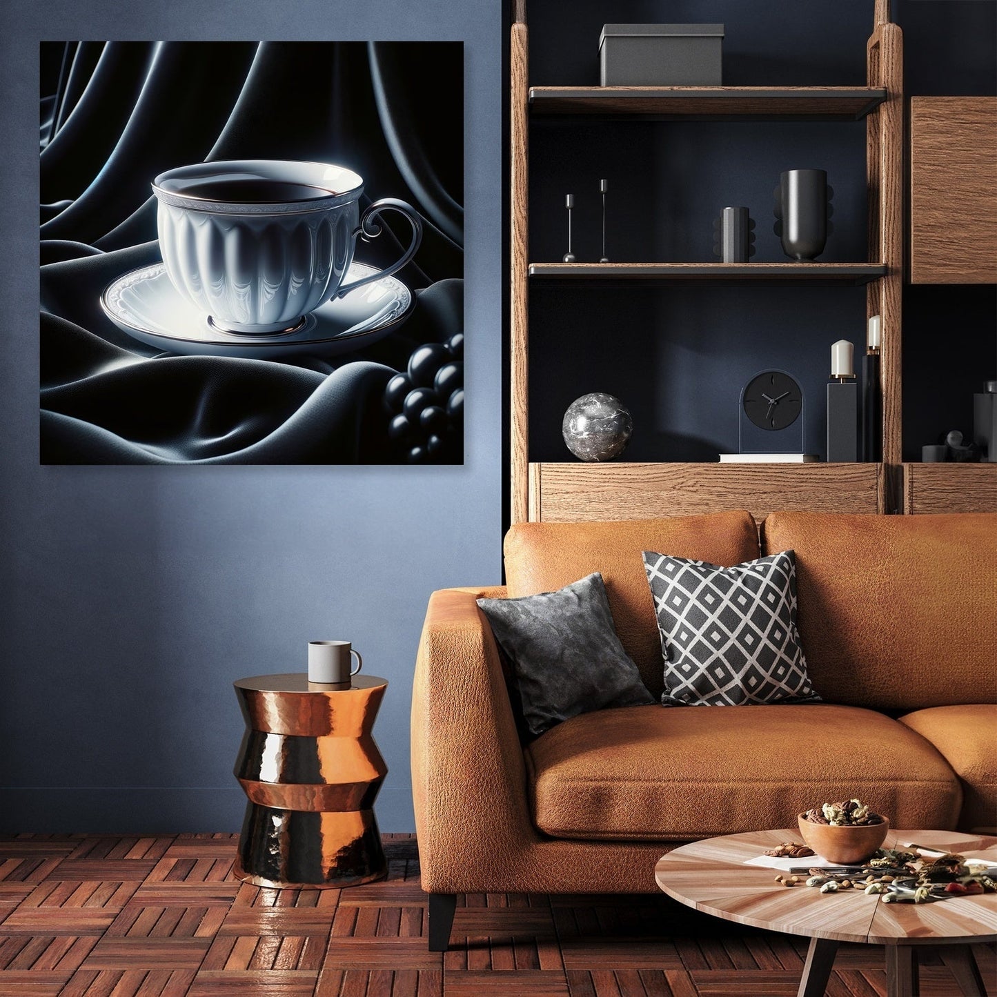 Porcelain Reflections Canvas